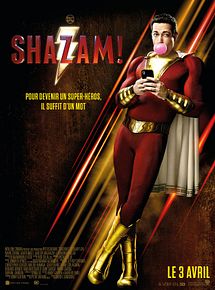 Affiche de Shazam!, film à voir en streaming sur Pygargue