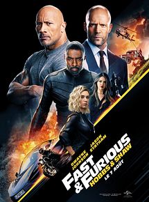 Affiche de Fast & Furious : Hobbs & Shaw, film à voir en streaming sur Pygargue