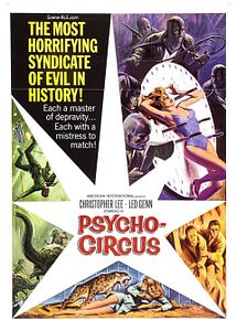 Affiche de Psycho-Circus, film à voir en streaming sur Pygargue