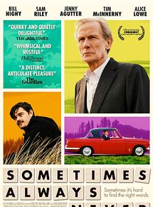 Affiche de Sometimes Always Never, film à voir en streaming sur Pygargue