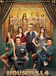 Affiche de Housefull 4, film à voir en streaming sur Pygargue