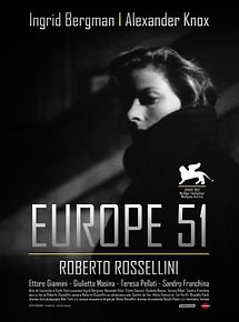 Affiche de Europe 51, film à voir en streaming sur Pygargue