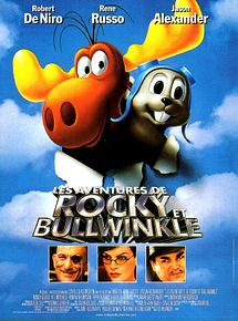 Affiche de Les Aventures de Rocky et Bullwinkle, film à voir en streaming sur Pygargue