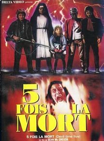 Affiche de Cinq fois la mort, film à voir en streaming sur Pygargue