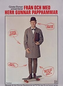Affiche de Monsieur Gunnar Papphammar, film à voir en streaming sur Pygargue