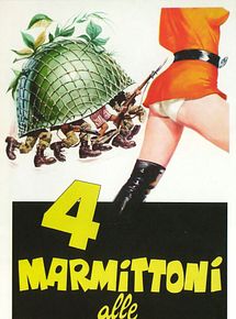 Affiche de Quatre zizis au garde à vous, film à voir en streaming sur Pygargue