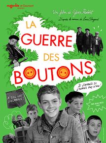 Affiche de La Guerre des boutons, film à voir en streaming sur Pygargue