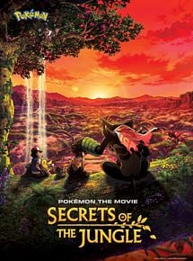 Affiche de Pokémon, le film : Les secrets de la jungle, film à voir en streaming sur Pygargue