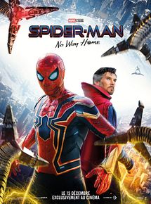 Affiche de Spider-Man: No Way Home, film à voir en streaming sur Pygargue