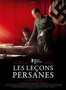 Affiche de Les Leçons Persanes, film à voir en streaming sur Pygargue
