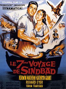 Affiche de Le Septième voyage de Sinbad, film à voir en streaming sur Pygargue