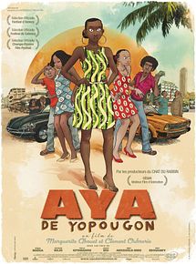 Affiche de Aya de Yopougon, film à voir en streaming sur Pygargue