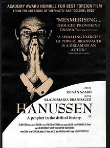 Affiche de Hanussen, film à voir en streaming sur Pygargue