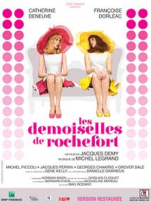 Affiche de Les Demoiselles de Rochefort, film à voir en streaming sur Pygargue