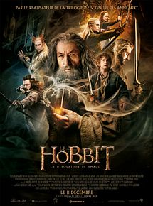 Affiche de Le Hobbit : la Désolation de Smaug, film à voir en streaming sur Pygargue