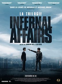 Affiche de Infernal affairs, film à voir en streaming sur Pygargue