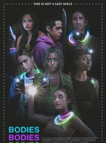 Affiche de Bodies Bodies Bodies, film à voir en streaming sur Pygargue