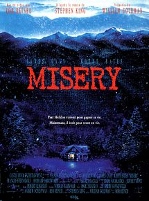 Affiche de Misery, film à voir en streaming sur Pygargue