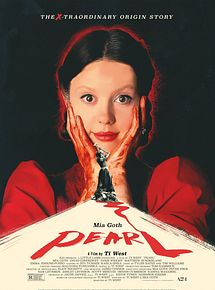 Affiche de Pearl, film à voir en streaming sur Pygargue