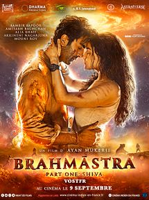 Affiche de Brahmāstra: Part One – Shiva, film à voir en streaming sur Pygargue