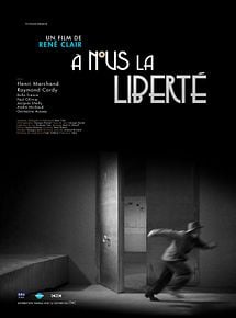 Affiche de A nous la liberté, film à voir en streaming sur Pygargue
