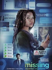 Affiche de Missing : Disparition inquiétante, film à voir en streaming sur Pygargue