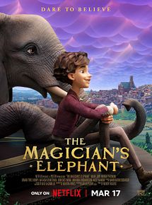 Affiche de L'Éléphante du magicien, film à voir en streaming sur Pygargue