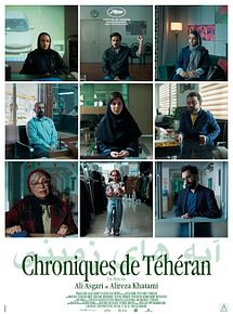 Affiche de Chroniques de Téhéran, film à voir en streaming sur Pygargue
