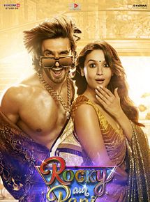 Affiche de Rocky Aur Rani Kii Prem Kahaani, film à voir en streaming sur Pygargue