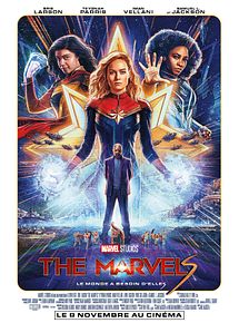 Affiche de The Marvels, film à voir en streaming sur Pygargue