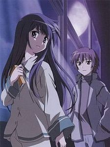 poster de la série Hanbun no Tsuki ga Noboru Sora Saison 1