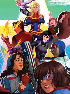 poster de la série Marvel Rising: Initiation Saison 1