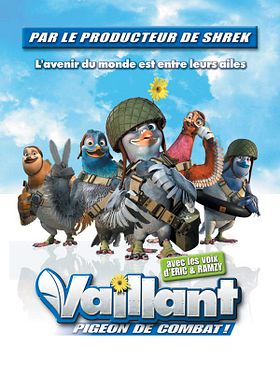 poster de Vaillant, pigeon de combat !