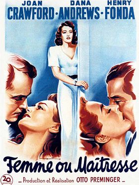 poster de Femme ou maîtresse