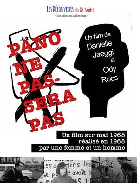 poster de Mai 68 : Pano ne passera pas