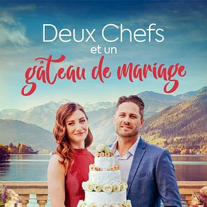 Photo Deux chefs et un gâteau de mariage