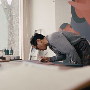 Photo Geoff McFetridge: Drawing a Life