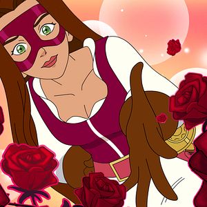 Photo La rose écarlate