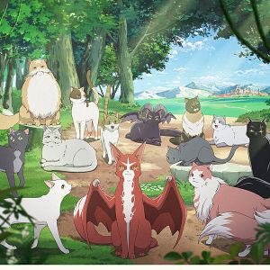 Photo Cats and Dragon