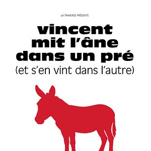 Photo Vincent mit l'âne dans un pré (et s'en vint dans l'autre)