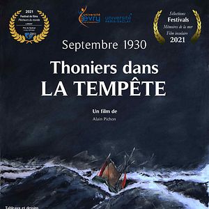 Photo Septembre 1930 – Thoniers dans la tempête