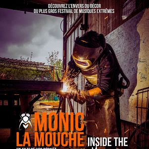 Photo Monic La Mouche inside The Hellfest