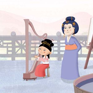 Photo La Princesse et le rossignol (court métrage)