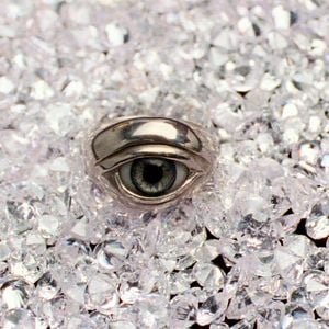 Photo Reflet Dans Un Diamant Mort