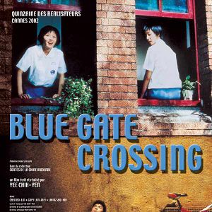 Photo Blue gate crossing