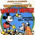 Photo Mickey et son ami Pluto