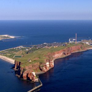 Photo Die Nordsee von oben