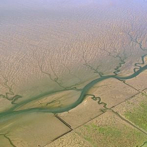 Photo Die Nordsee von oben