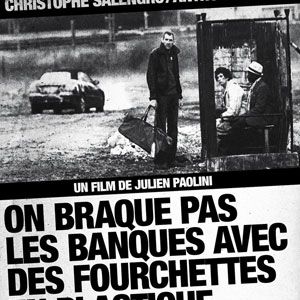 Photo On braque pas les banques avec des fourchettes en plastique
