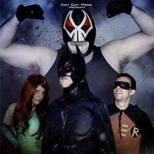 Photo Batman et Robine Forever